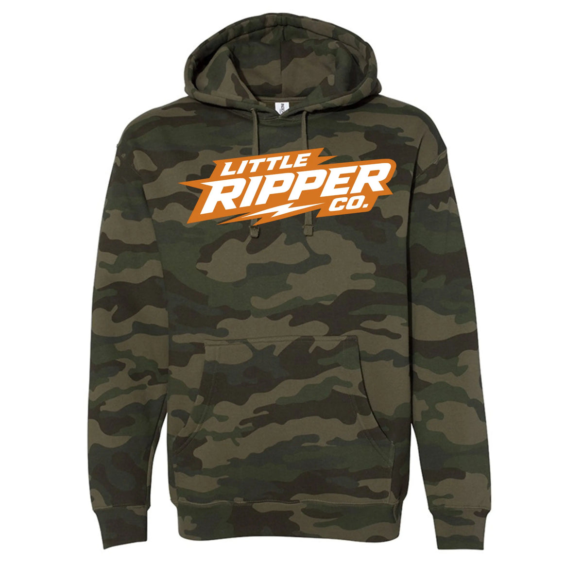 Orange Logo Mens Hoodie My Store