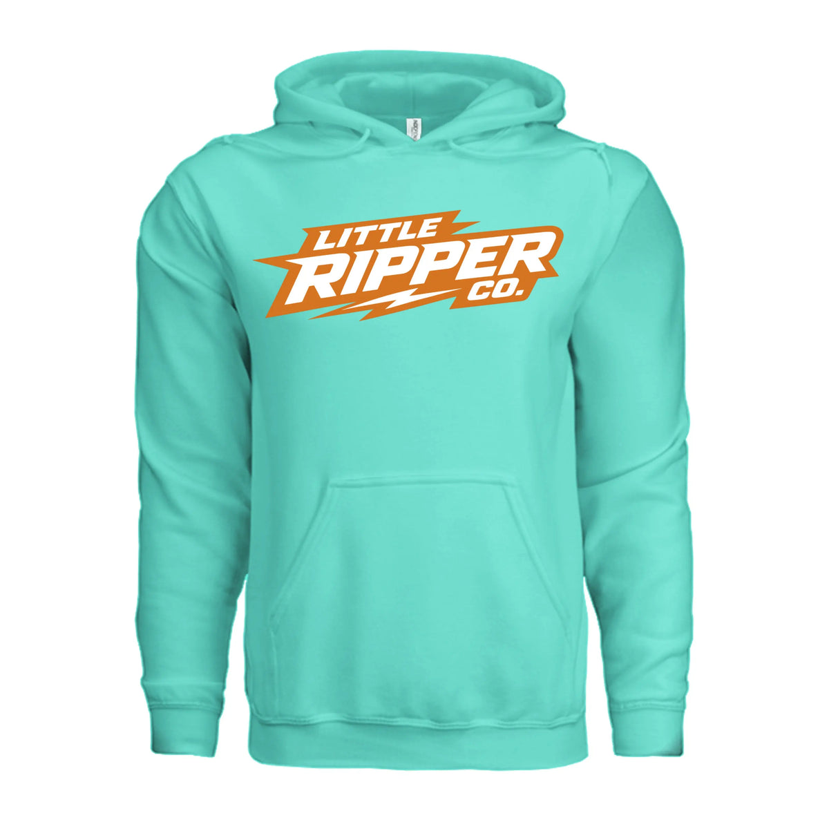 Orange Logo Mens Hoodie My Store
