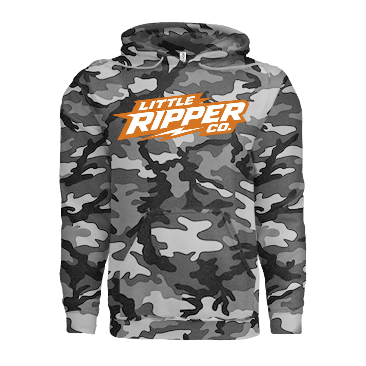 Orange Logo Mens Hoodie My Store