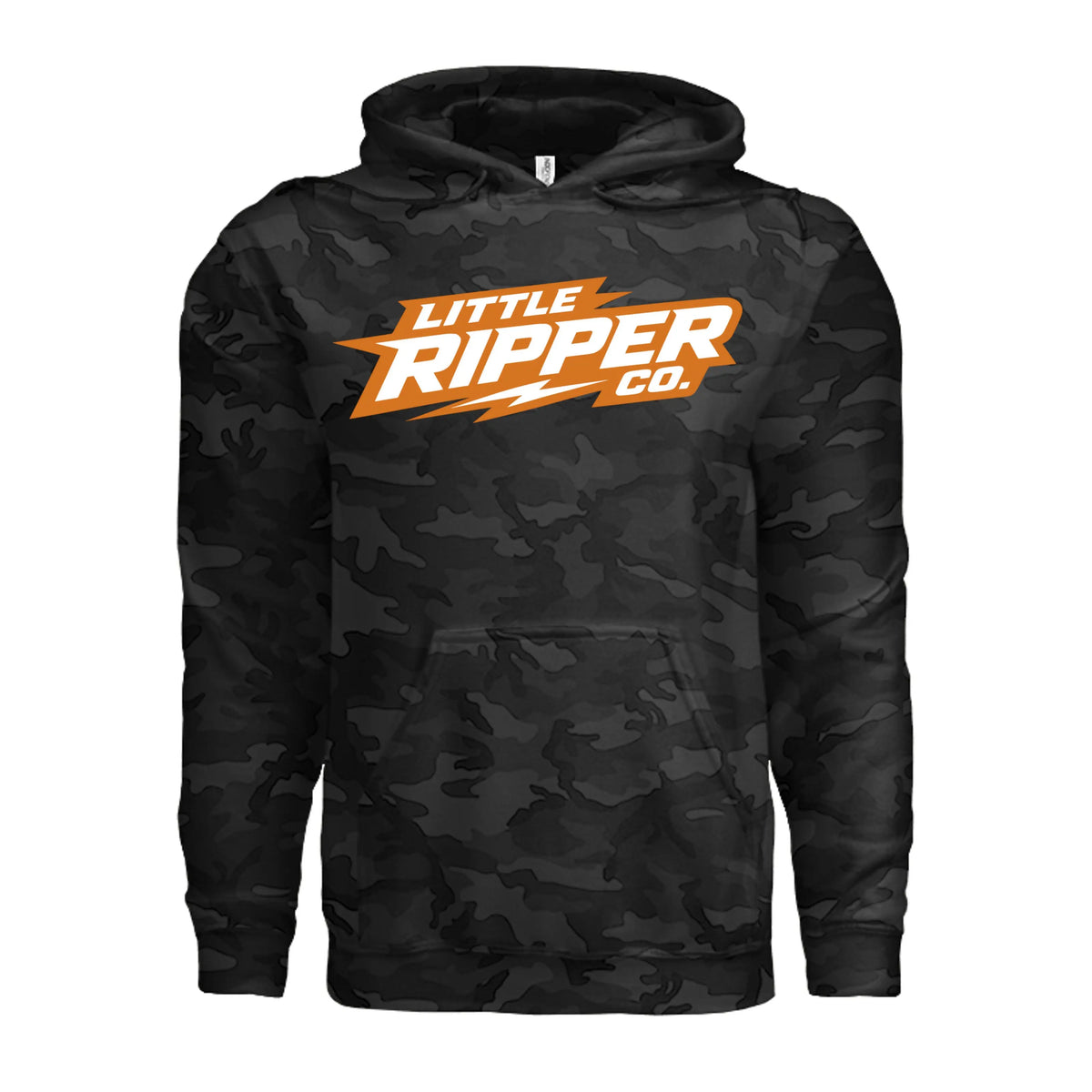 Orange Logo Mens Hoodie My Store